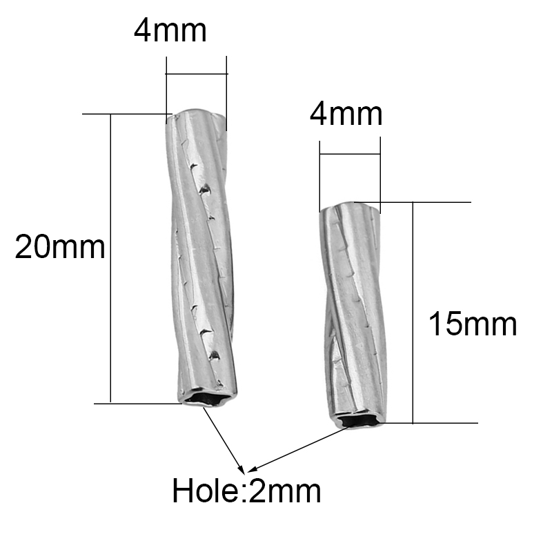 10pcs Never Fade 15 20 mm Stai - Jewelry Making Youtube 评论和价格